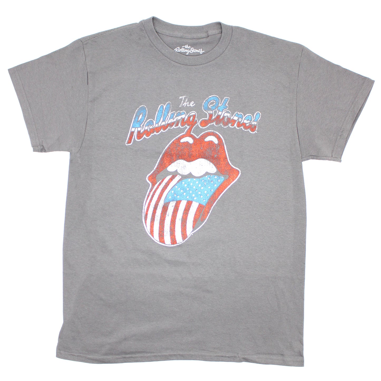 Rolling Stones Flag Tongue 1978 American Tour Tee T-shirt