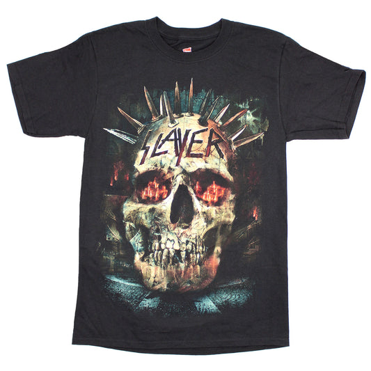 Slayer Burning Cross 2017 N.A. Tour Tee T-shirt