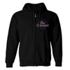 The Obsessed Zippered Hooded Sweatshirt