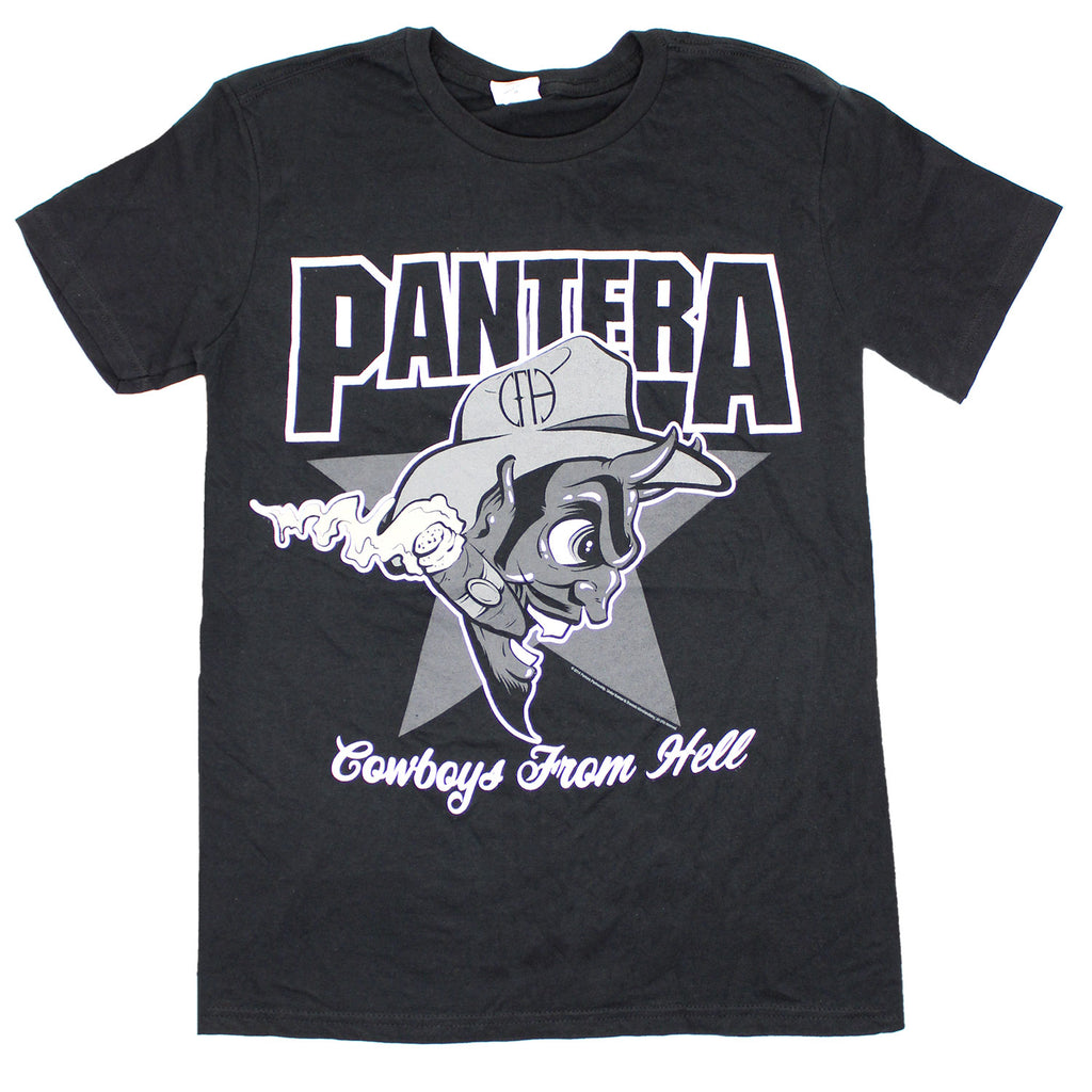 Pantera Cowboys From Hell Cartoon Devil T-shirt 441351 | Rockabilia ...