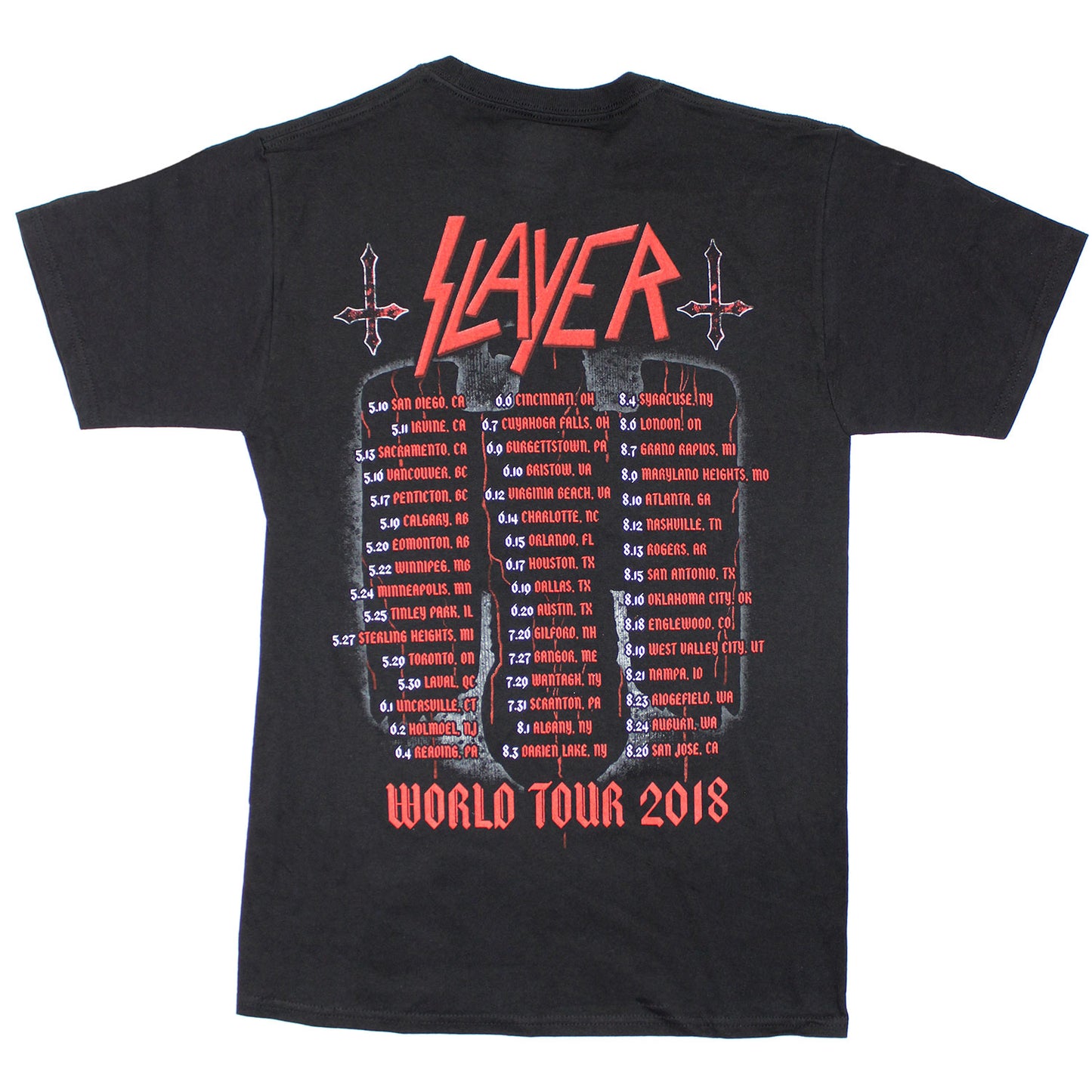 Bloody Eagle 2018 World Tour Tee T-shirt