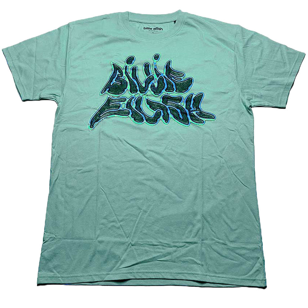 Billie Eilish Neon Logo Billie T-shirt 441474 | Rockabilia Merch Store