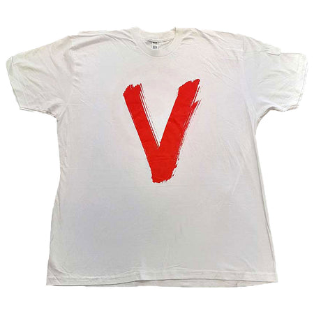 U2 Vertigo Tour 2005 Red V T-shirt