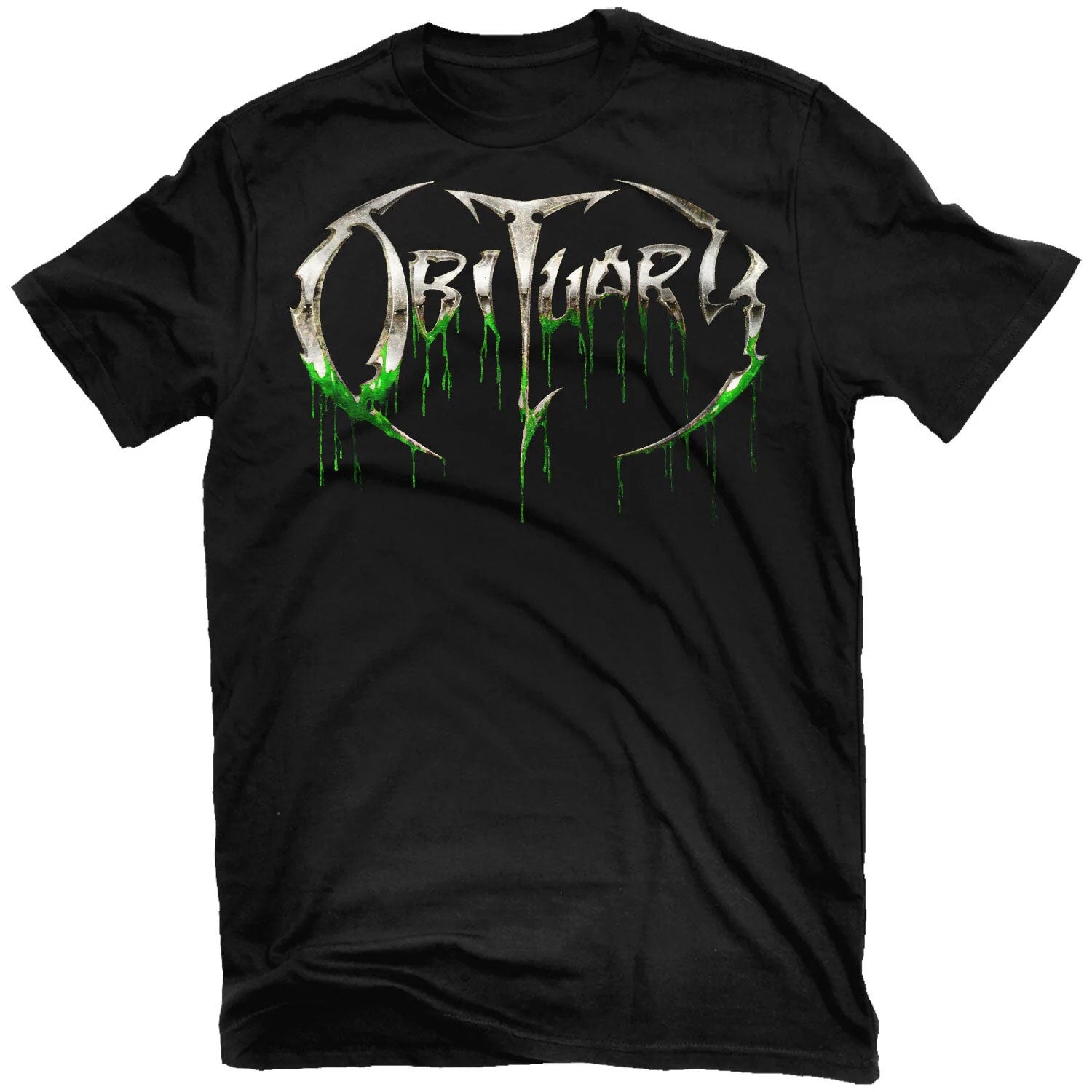 Obituary Slowly We Rot Logo T-shirt