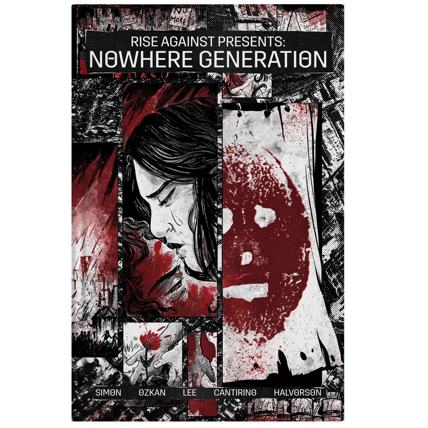 Rise Against Presents: Nowhere Generation Deluxe Edition Book Comic Book
