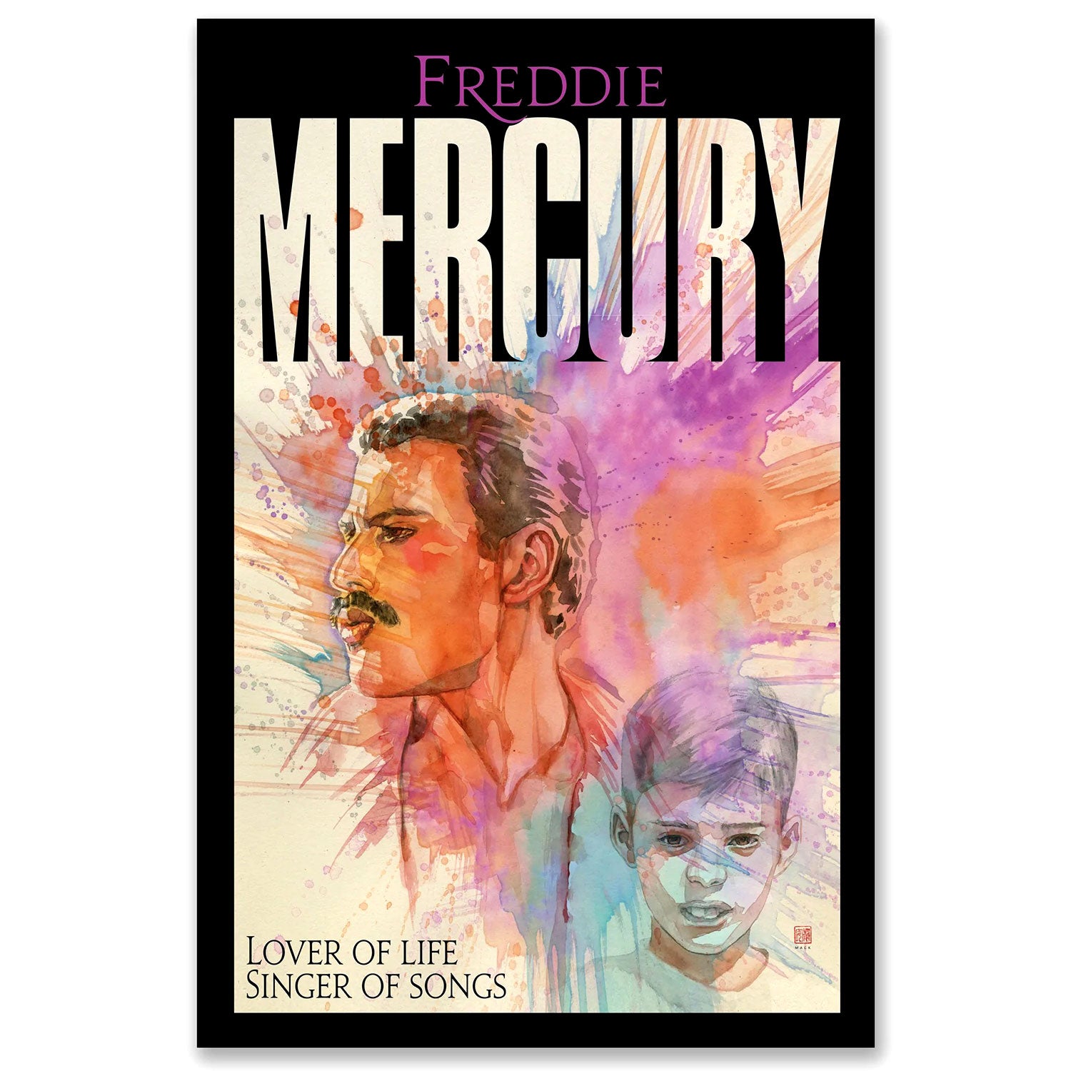 Freddie Mercury: Lover of Life, Singer of Songs Comic Book