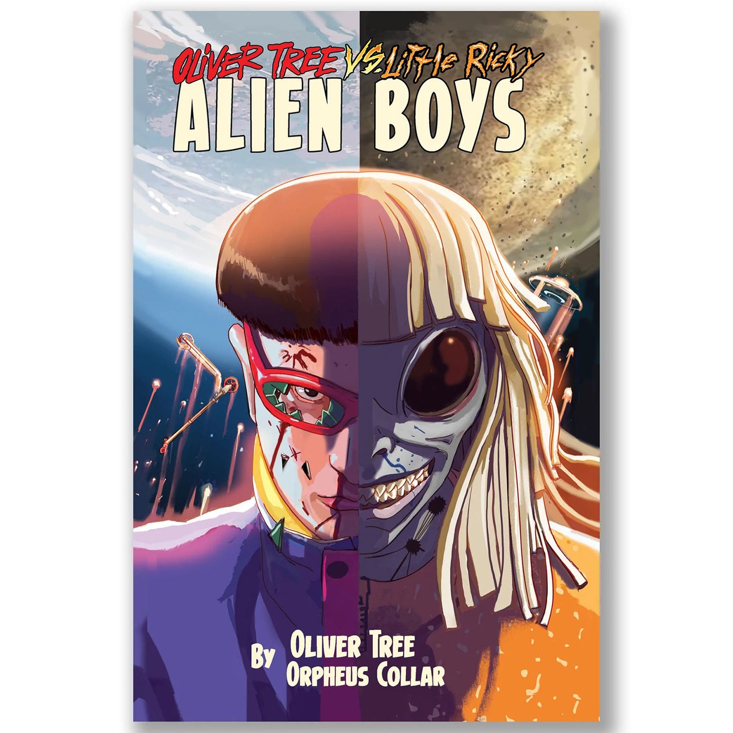 Oliver Tree vs Little Ricky: ALIEN BOYS Comic Book