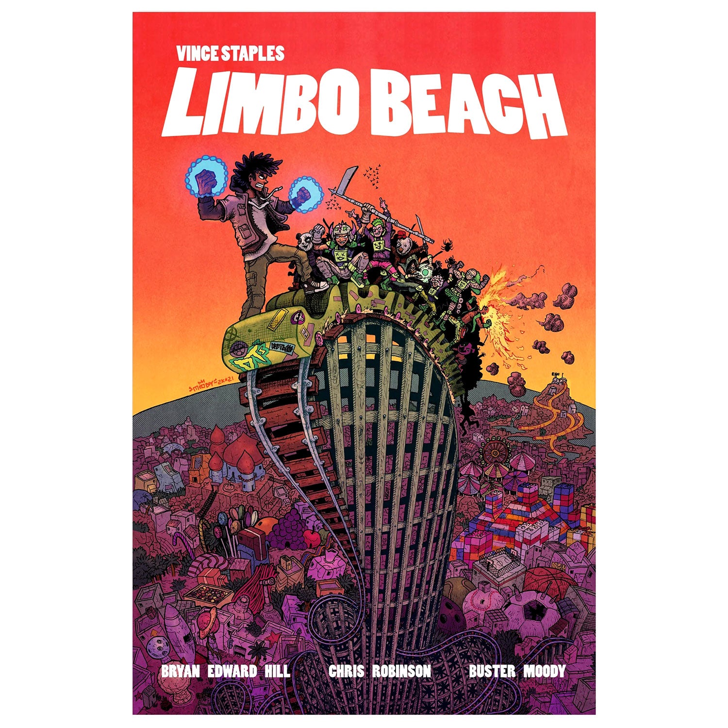 Vince Staples: Limbo Beach Comic Book