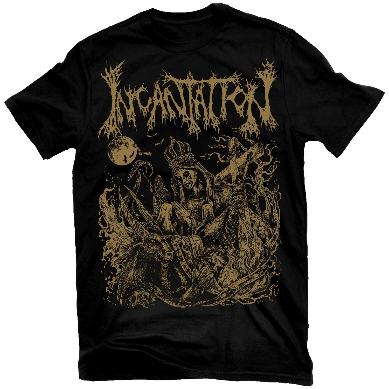 Incantation Hell Awaits T-shirt