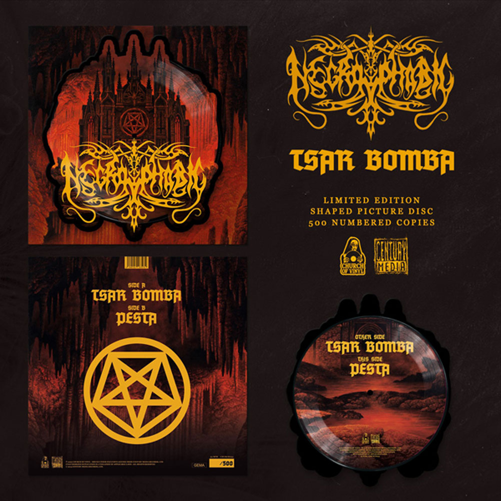 Necrophobic Tsar Bomba Vinyl 12" Picture Disc Vinyl