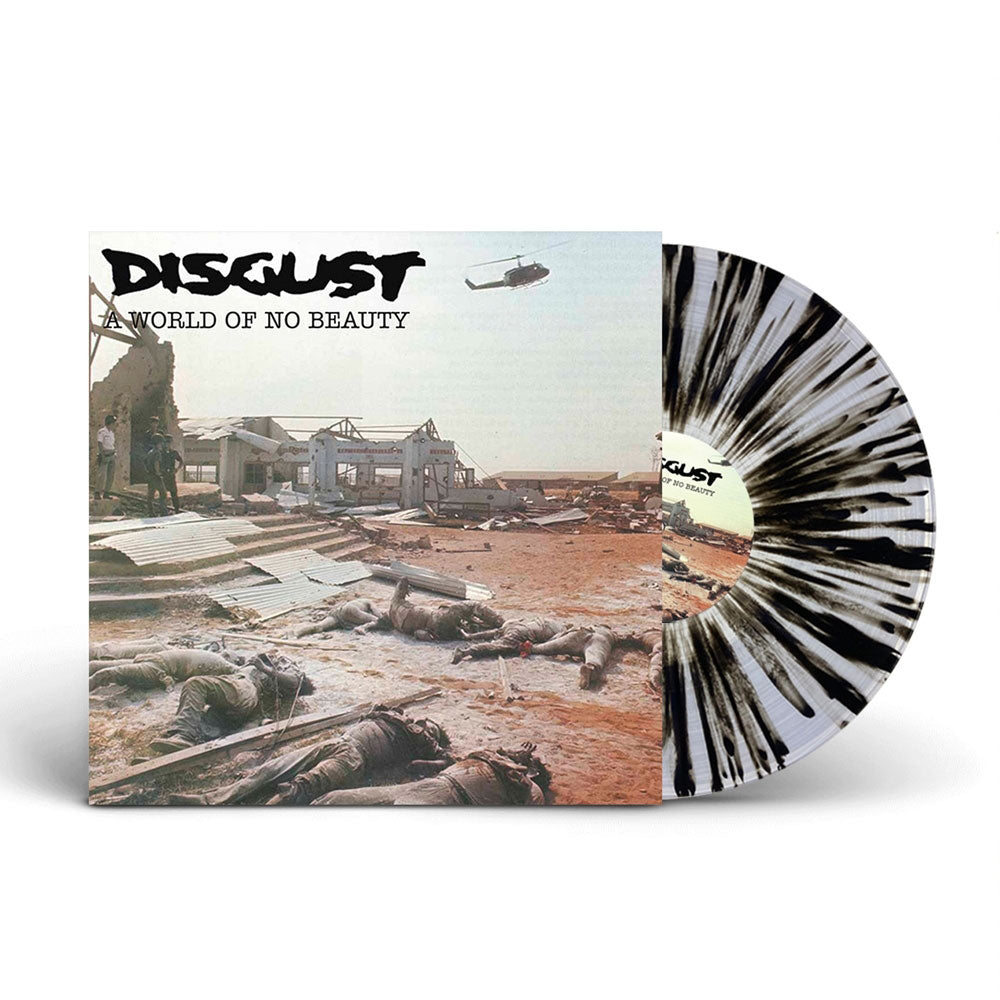 Disgust A World Of No Beauty + Thrown Into Oblivion (clear/black Splatter Vinyl) Vinyl Double Album Vinyl
