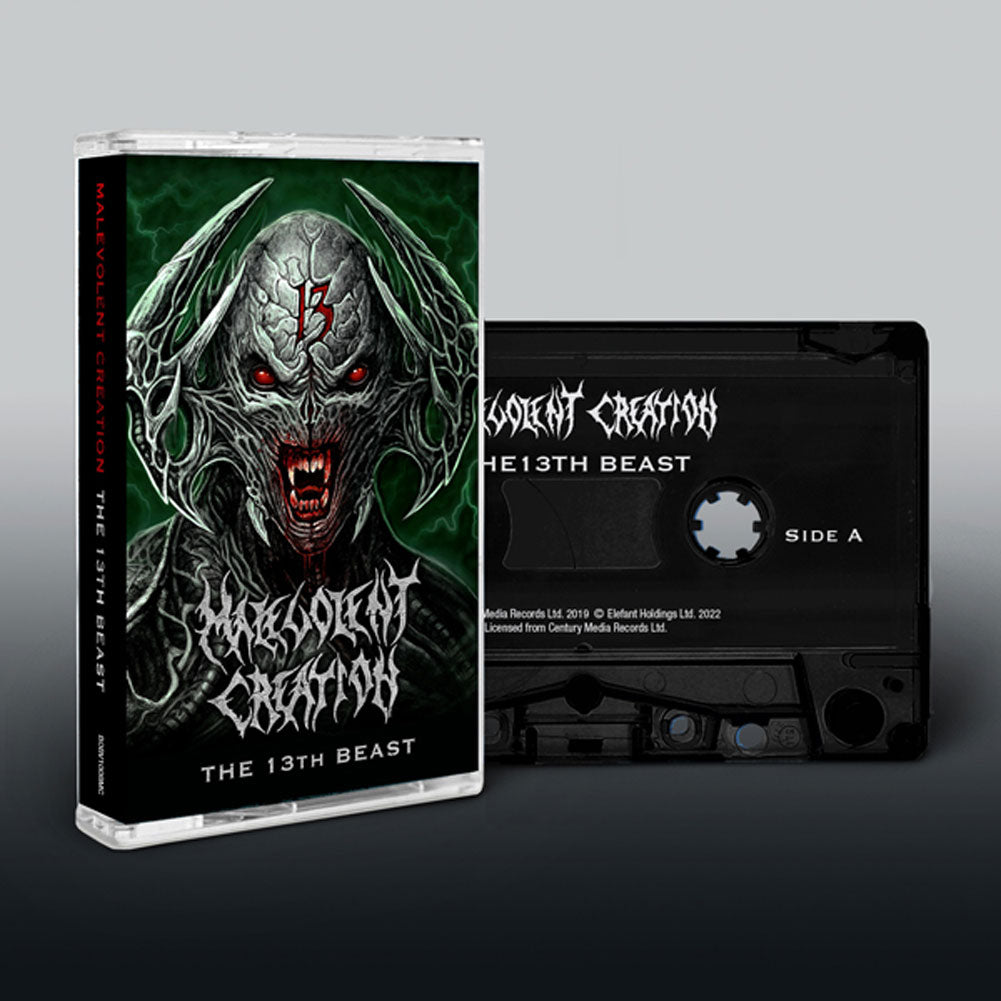 Malevolent Creation The 13th Beast Music Cassette Cassette Tape