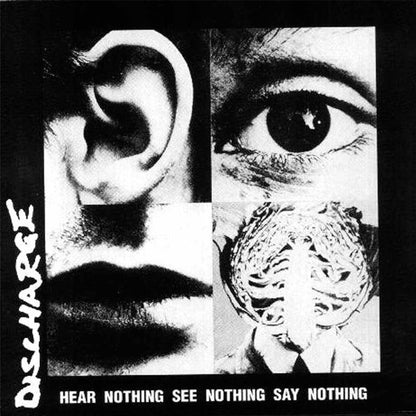 Discharge Hear Nothing See Nothing Say Nothing (clear/black Splatter Vinyl) Vinyl LP Vinyl