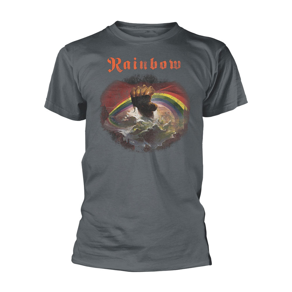 Rainbow Rising Distressed (charcoal) T-shirt