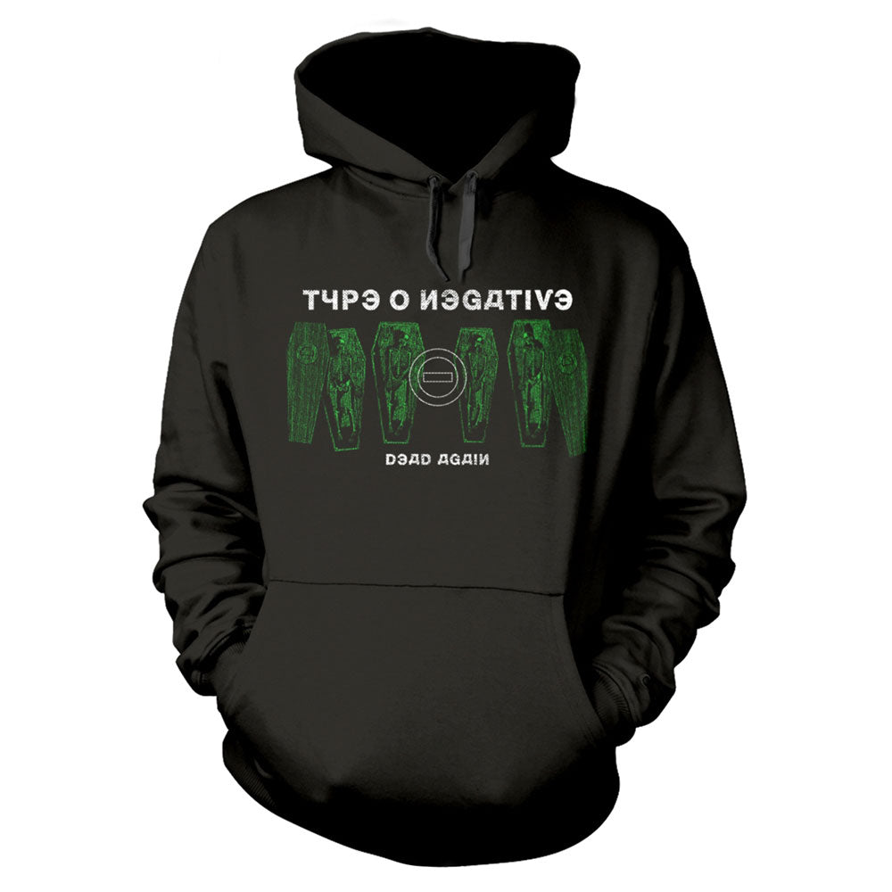 Type O Negative Dead Again Coffins Hooded Sweatshirt