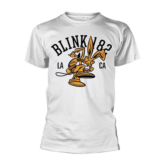 Blink 182 College Mascot (white) T-shirt