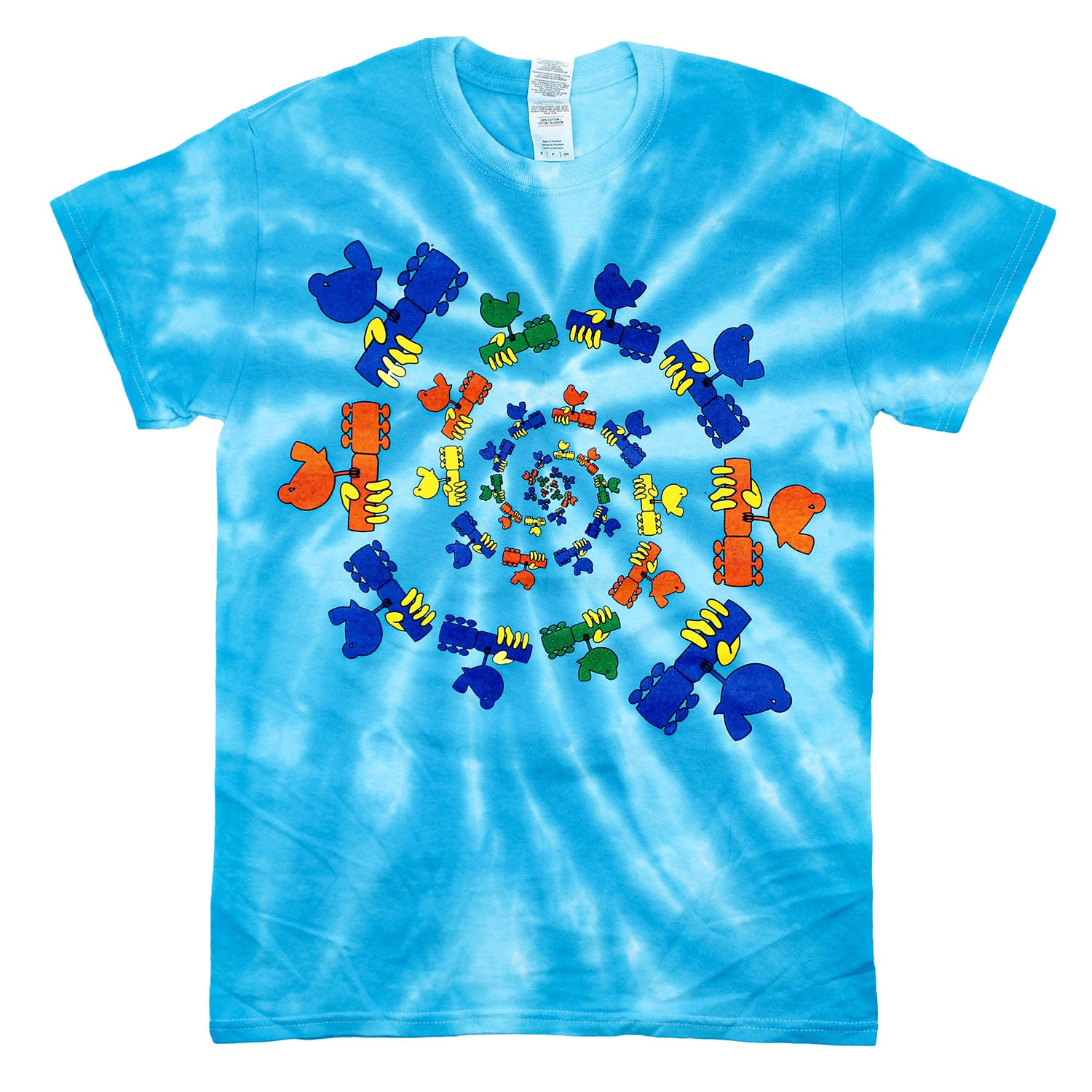 Blue Tie Dye T-shirt
