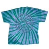 Green & Purple Tie Dye T-shirt