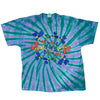 Green & Purple Tie Dye T-shirt