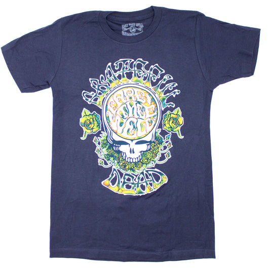 Grateful Dead Dazed Chicago Event Tee (Navy Blue) T-shirt
