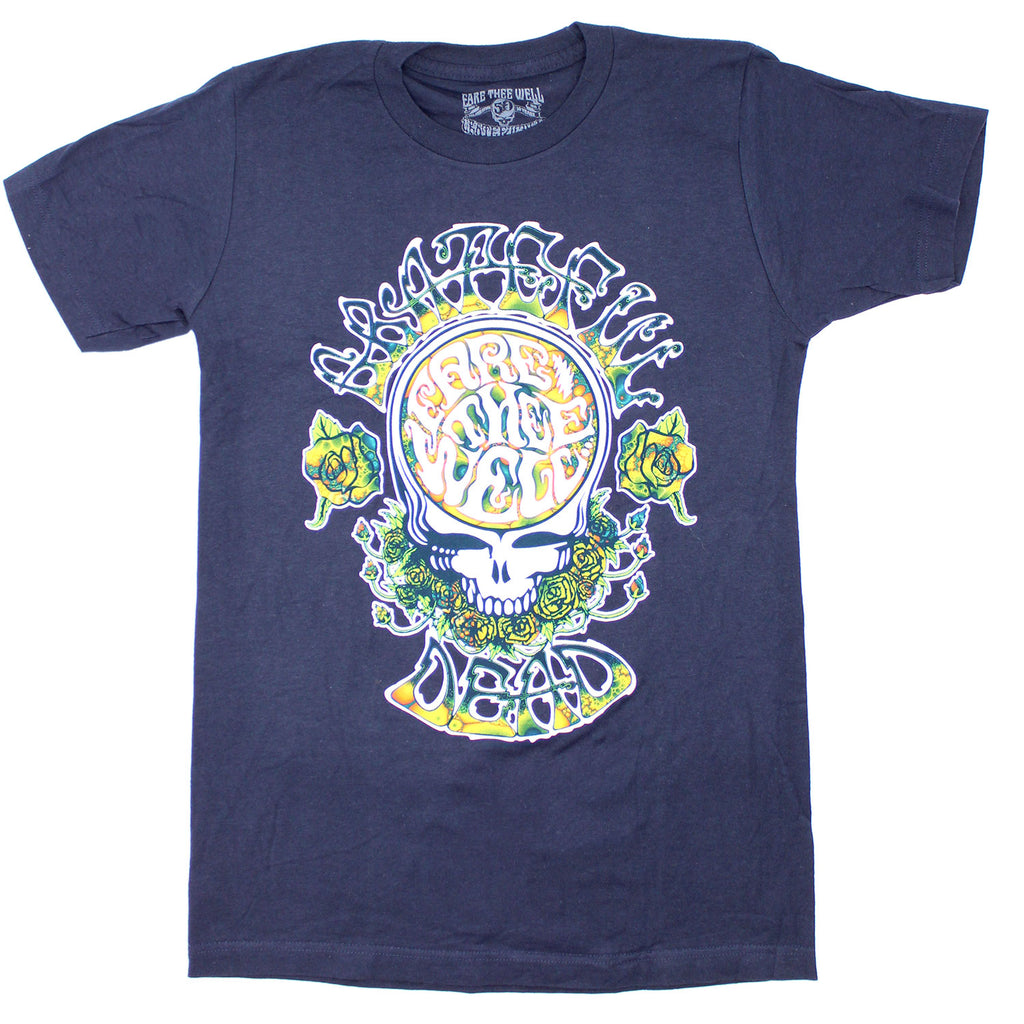 Grateful Dead Dazed Chicago Event Tee (Navy Blue) T-shirt 443403 ...