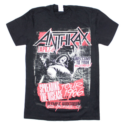 Anthrax Spreading The Disease tour 1986 T-shirt