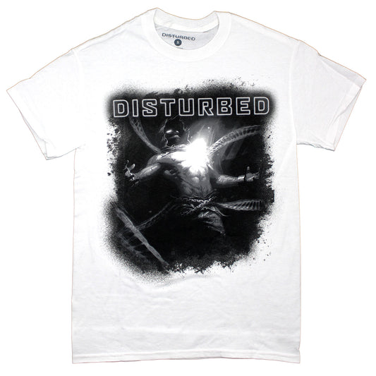 Disturbed Black & White T-shirt