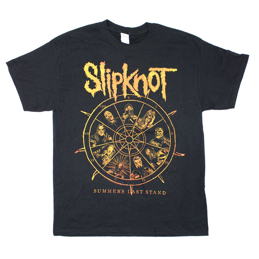 Slipknot Summer's Last Stand Band Wheel T-shirt