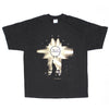 Live Photo & Logo Within Cross Formed By Lights T-shirt