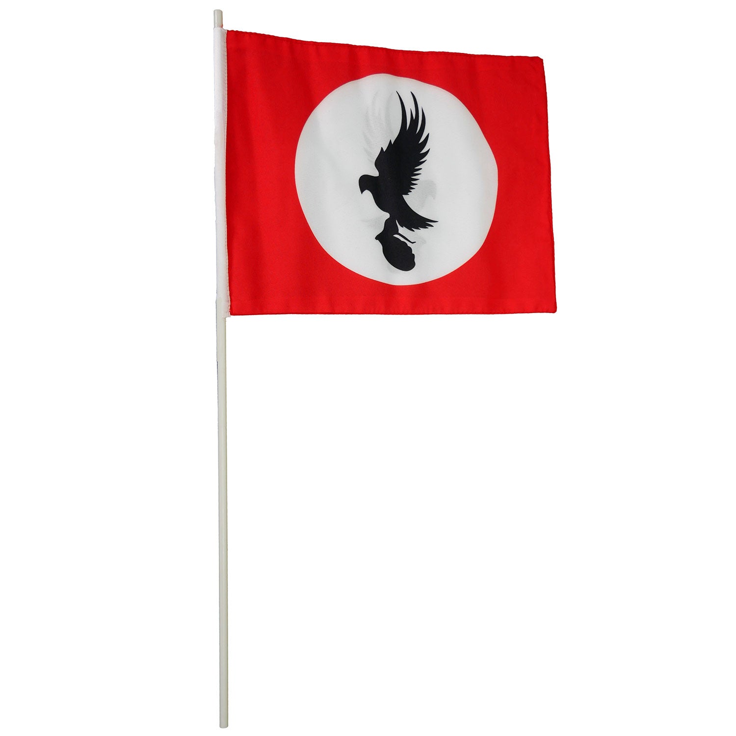 Bird Carrying Grenade Flag Poster Flag
