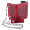 Logo & Eagle On Red (Rare! Only One Available!!) Tri-Fold Wallet