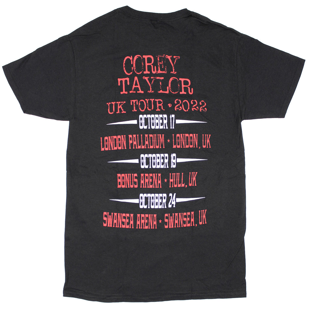 T-shirt Officiel Ghost « Skeletour Admat 25 Tour Dates » – Licence Rock Off – Coupe Unisexe, Noir – Tournée 2025 - 10