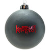 Knotfest Ball Ornament (Black) Christmas Ornament