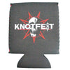 Knotfest 9 Point Skull Logo Can Cooler