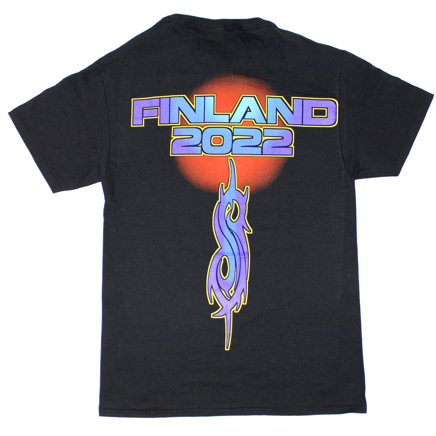 Slipknot Knotfest Finland Star Skull Trees T-shirt