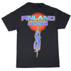 Knotfest Finland Star Skull Trees T-shirt