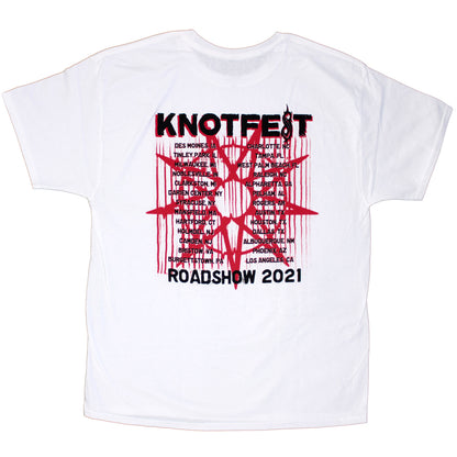 Slipknot Knotfest Barcode Glitch Roadshow Tour T-shirt