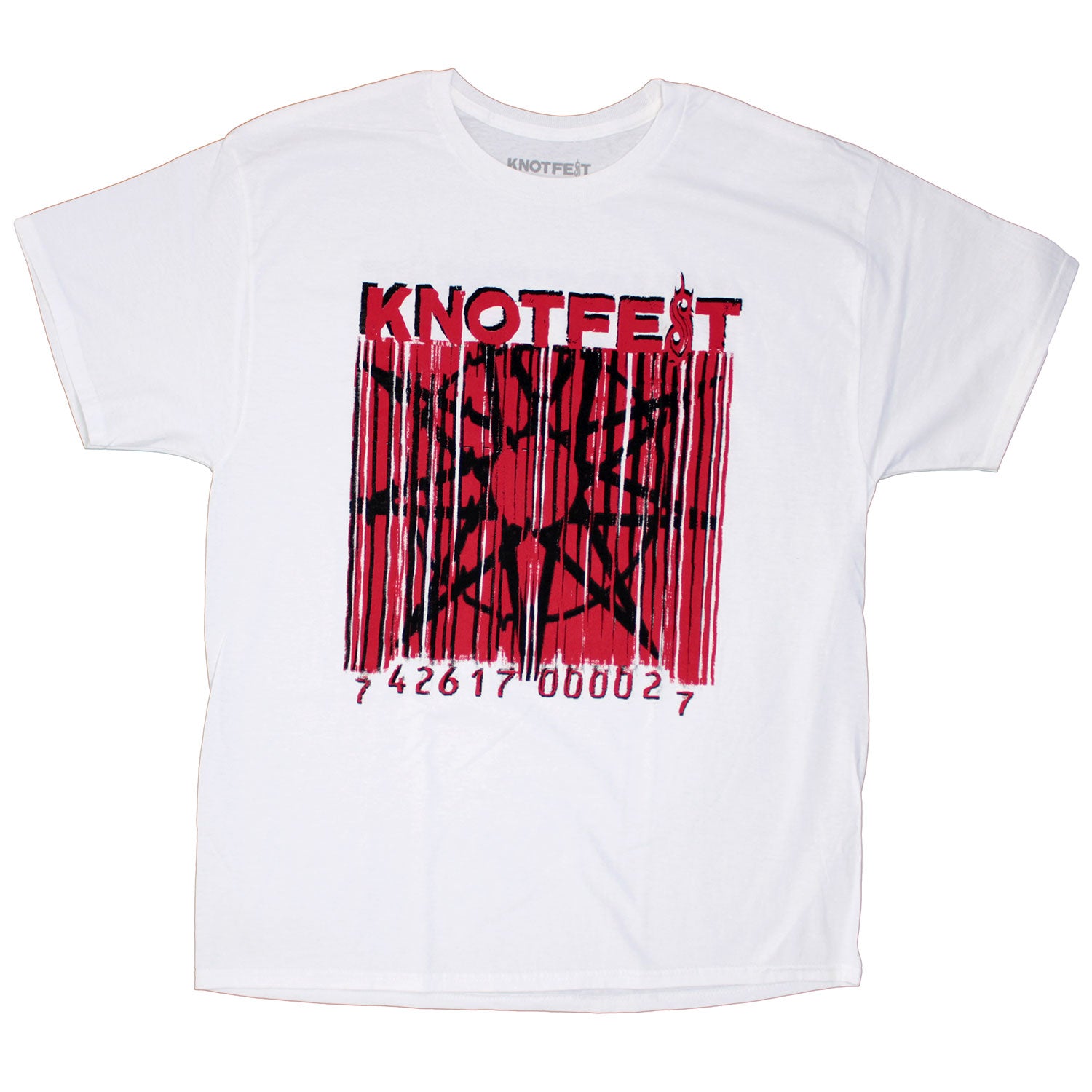 Slipknot Knotfest Barcode Glitch Roadshow Tour T-shirt