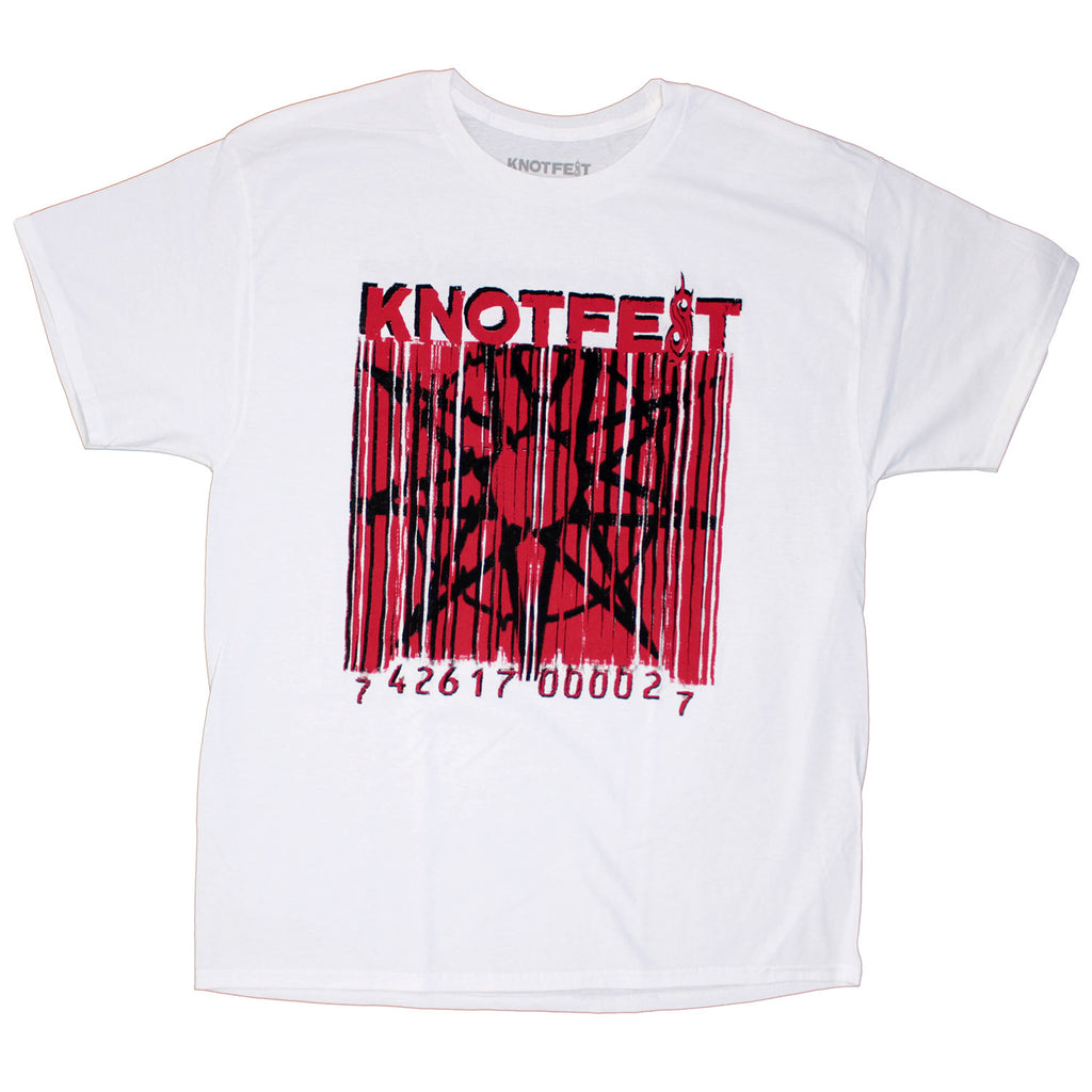 Slipknot Knotfest Barcode Glitch Roadshow Tour T-shirt | Slipknot Merch ...