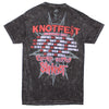 Knotfest Leg 2 Tour In Dyed Vintage Grey Tie Dye T-shirt