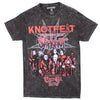 Knotfest Leg 2 Tour In Dyed Vintage Grey Tie Dye T-shirt