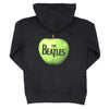 Apple Back Zip Up Hooded Fleece Zippered Hooded Sweatshirt