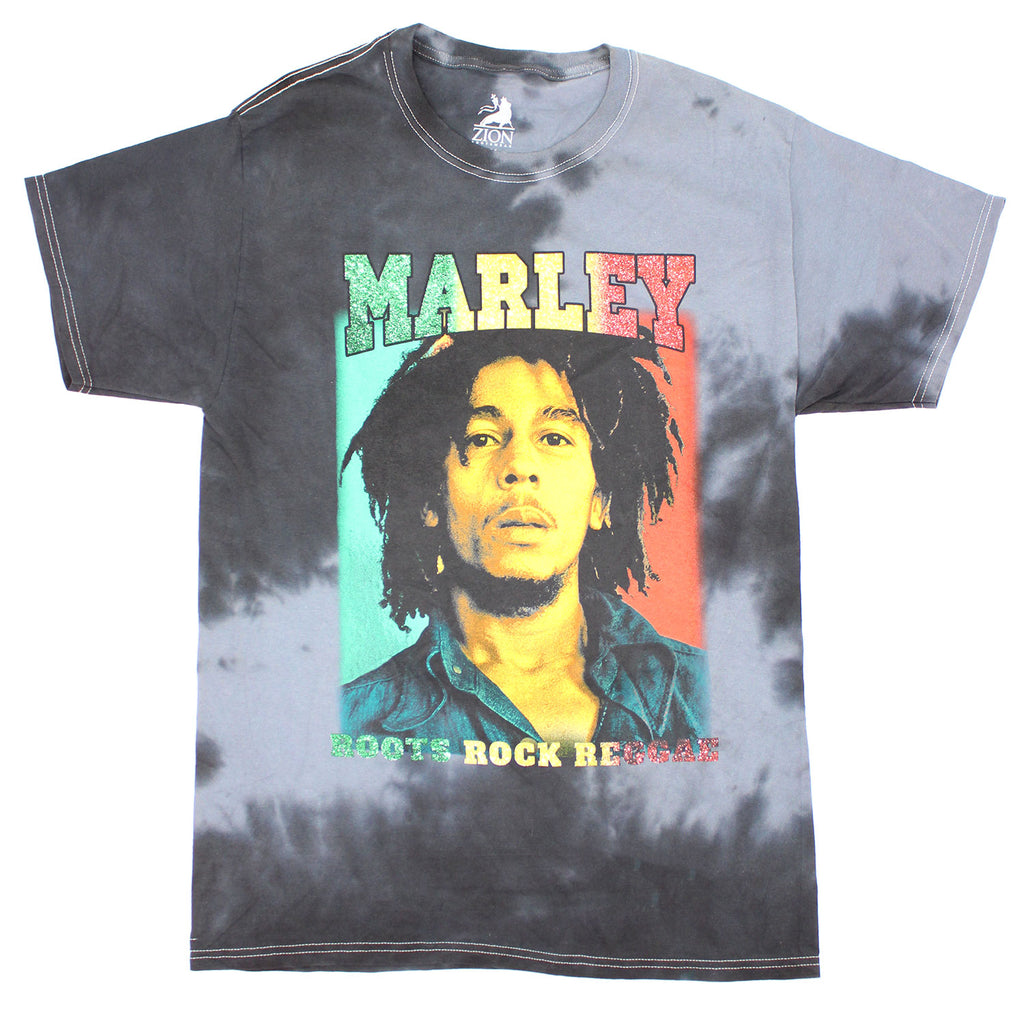 Bob Marley Roots Rock Reggae Tie Dye T-shirt 443972 | Rockabilia Merch ...