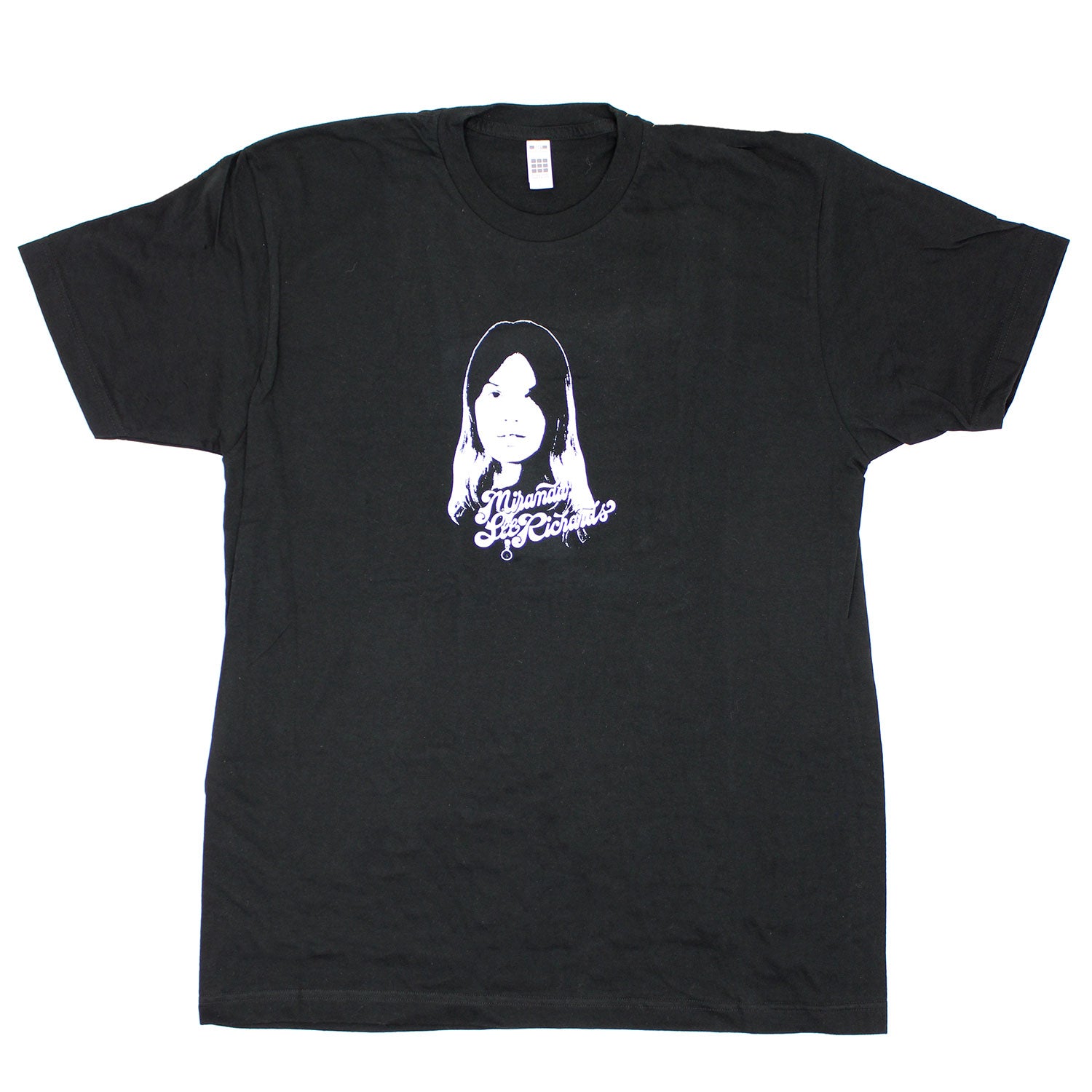 Miranda Lee Richards Black & White Photo & Logo T-shirt
