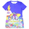 Yellow Submarine Sublimated Junior Baby Doll Junior Top