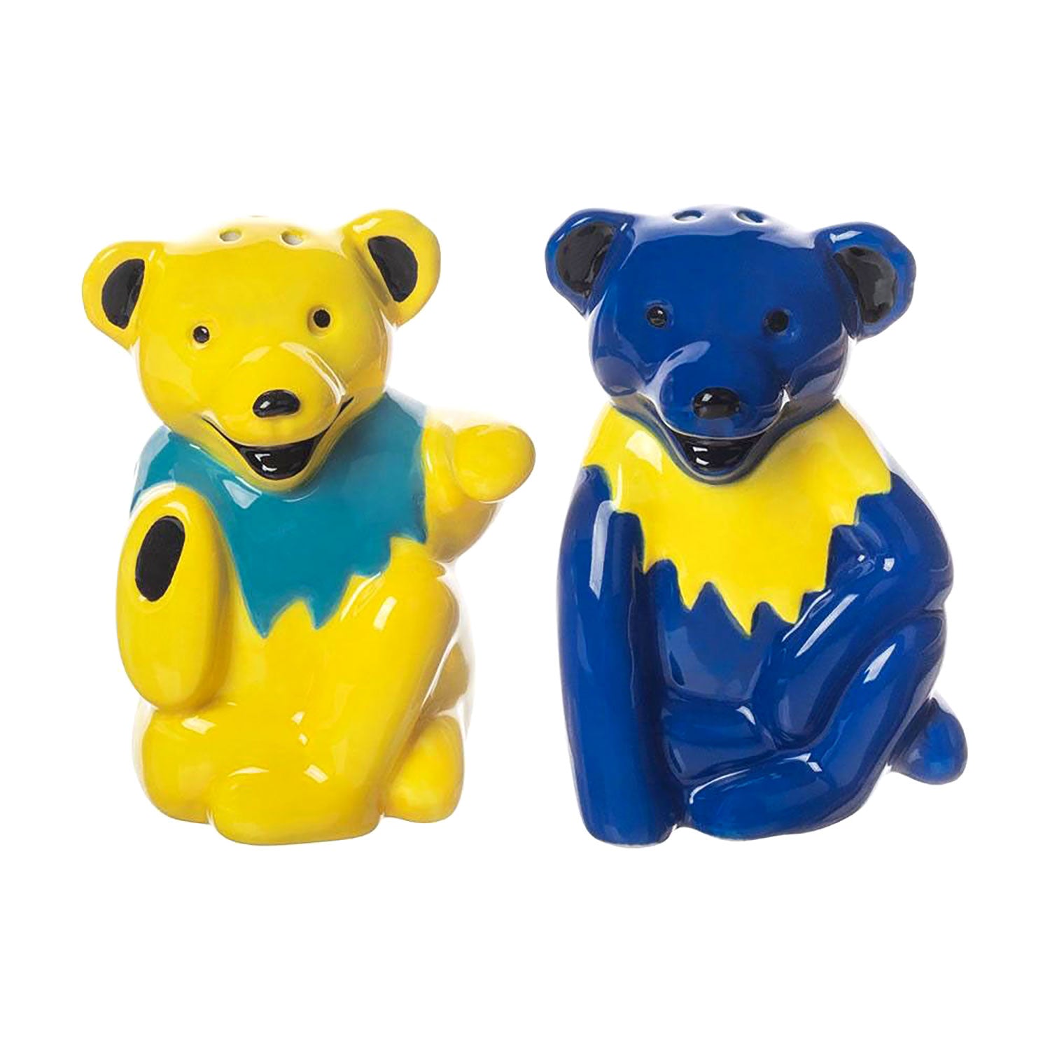 Grateful Dead Sculpted Ceramic Salt & Pepper Set Kitchenware