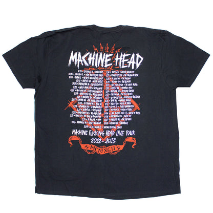 MCMXCII Machine Fucking Head Live Tour 2012 - 2013 Slim Fit T-shirt