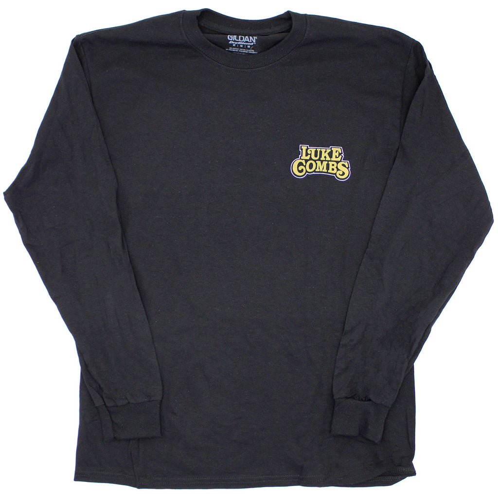 Luke Combs Pocket Logo Long Sleeve Tee Long Sleeve 444137 | Rockabilia ...