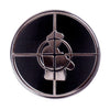 Crosshair Logo Pin by Yesterdays Pewter Pin Badge