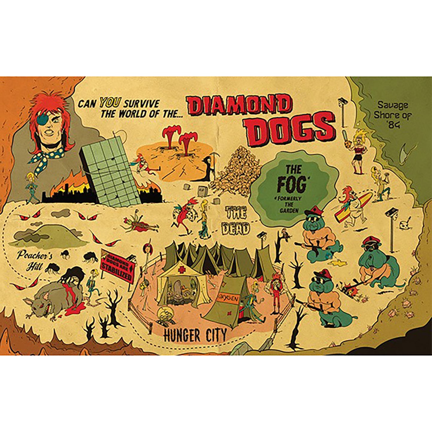 The Official Handbook of the Bowieverse Comic Book